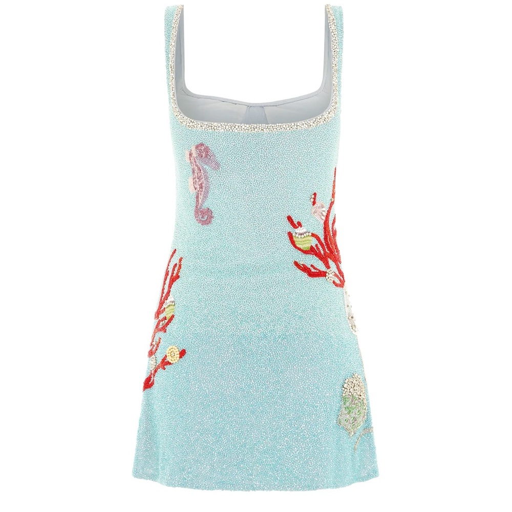 Clio Peppiatt Into The Ocean Mini Dress (size M) - Picture 5 of 10